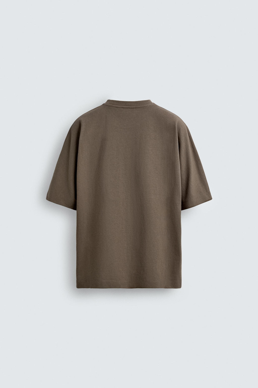 WASHED HEAVYWEIGHT T-SHIRT - Zara фото 7