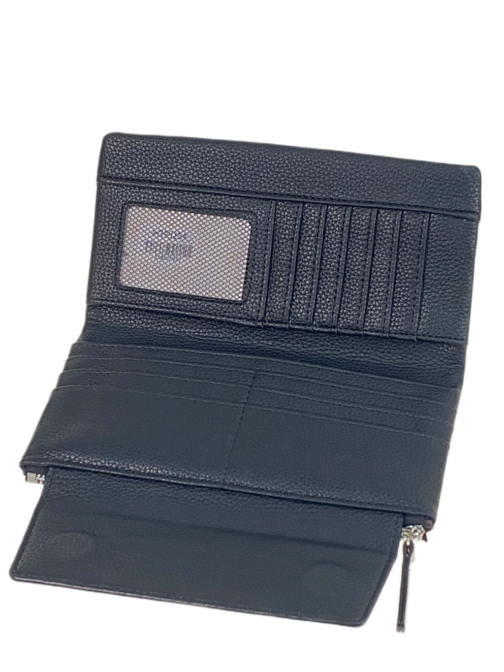 Женское портмоне из искусственной кожи, цвет черный - Greta фото 2
