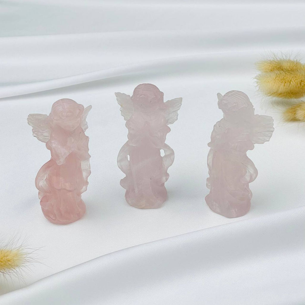 Статуэтка "Ангел" из Розового кварца