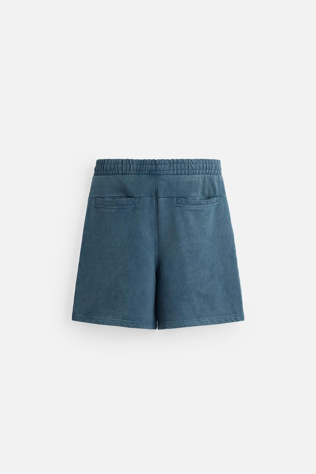 RELAXED FIT JOGGER BERMUDA SHORTS - Zara фото 28