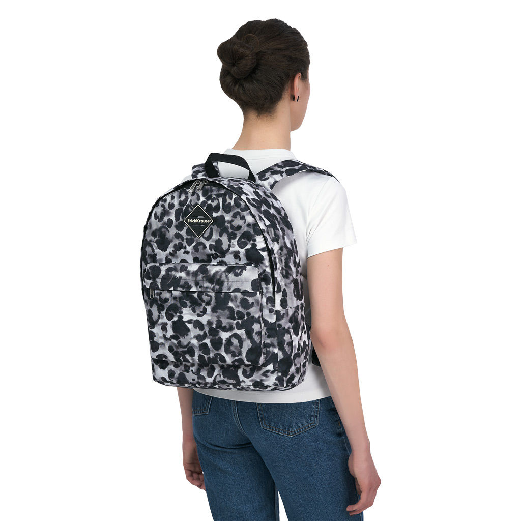 Цена за 1 шт. Рюкзак ErichKrause® EasyLine® 17L Grey Leopard фото 4