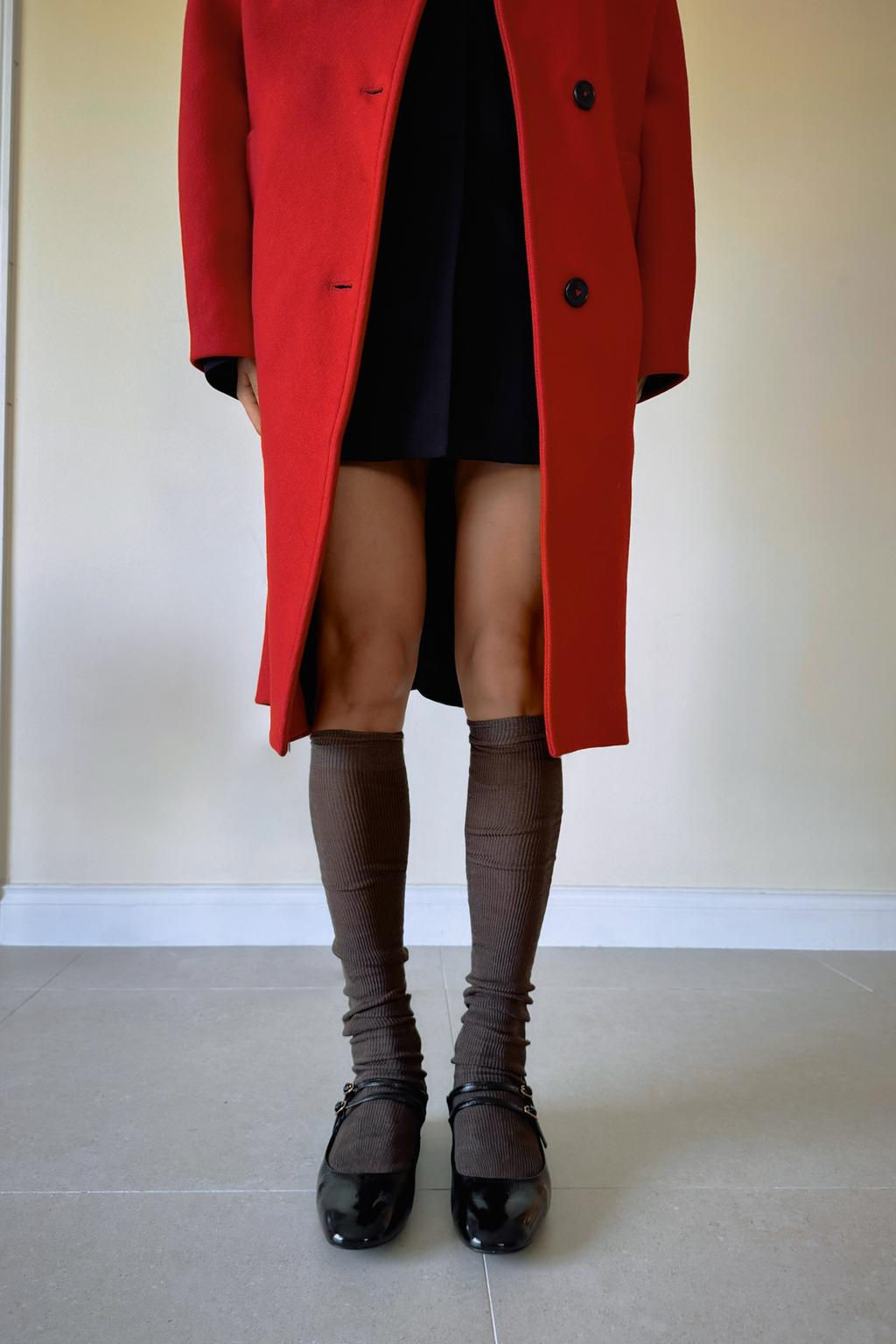 WOOL BLEND OVERSIZED COAT ZW COLLECTION - Zara фото 3
