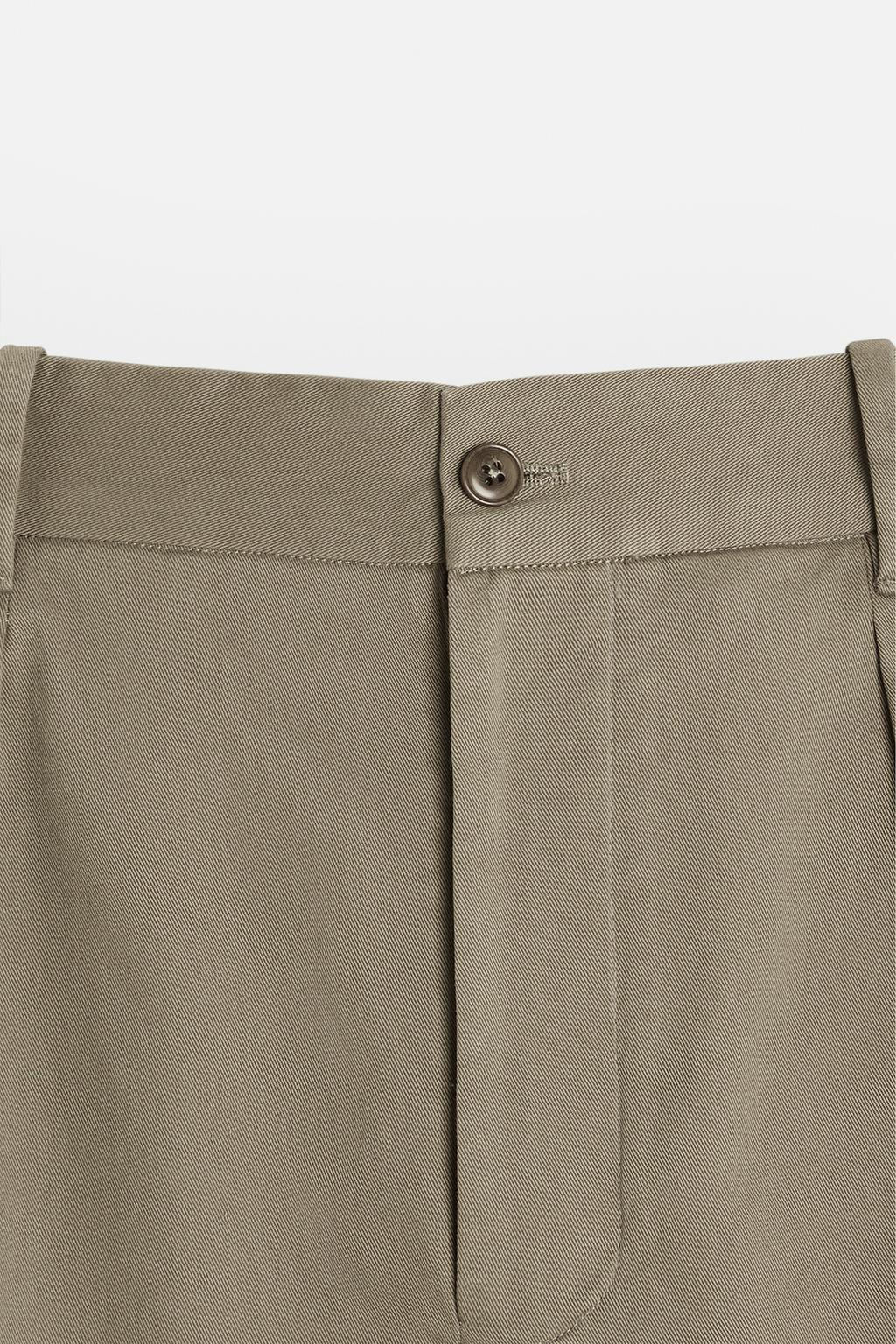PLEATED CHINO TROUSERS - Zara фото 17