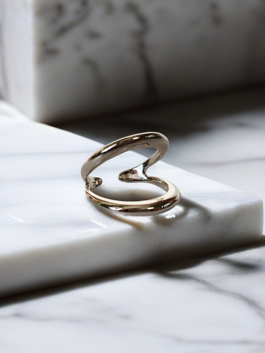 Кольцо с белым серебрением - Vel vett фото 6