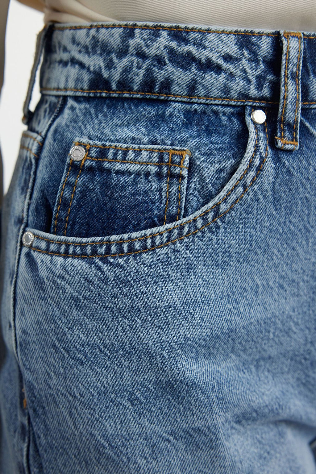 Mavi Y_ksek Bel Wide Leg Jeans TWOAW25JE00091 - Trendyolmilla фото 4