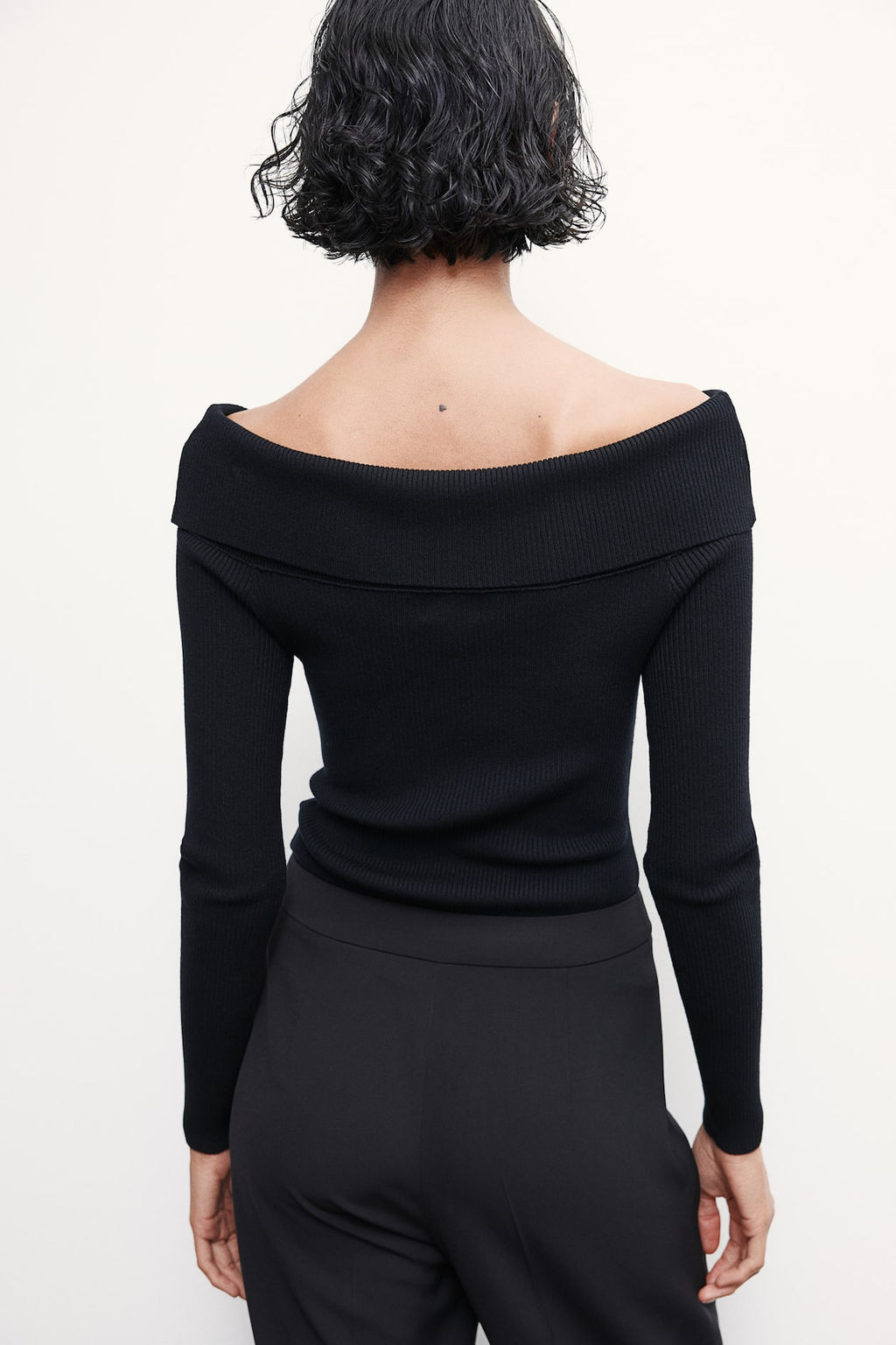 Top off-the-shoulder en punto de canale - H&m фото 5