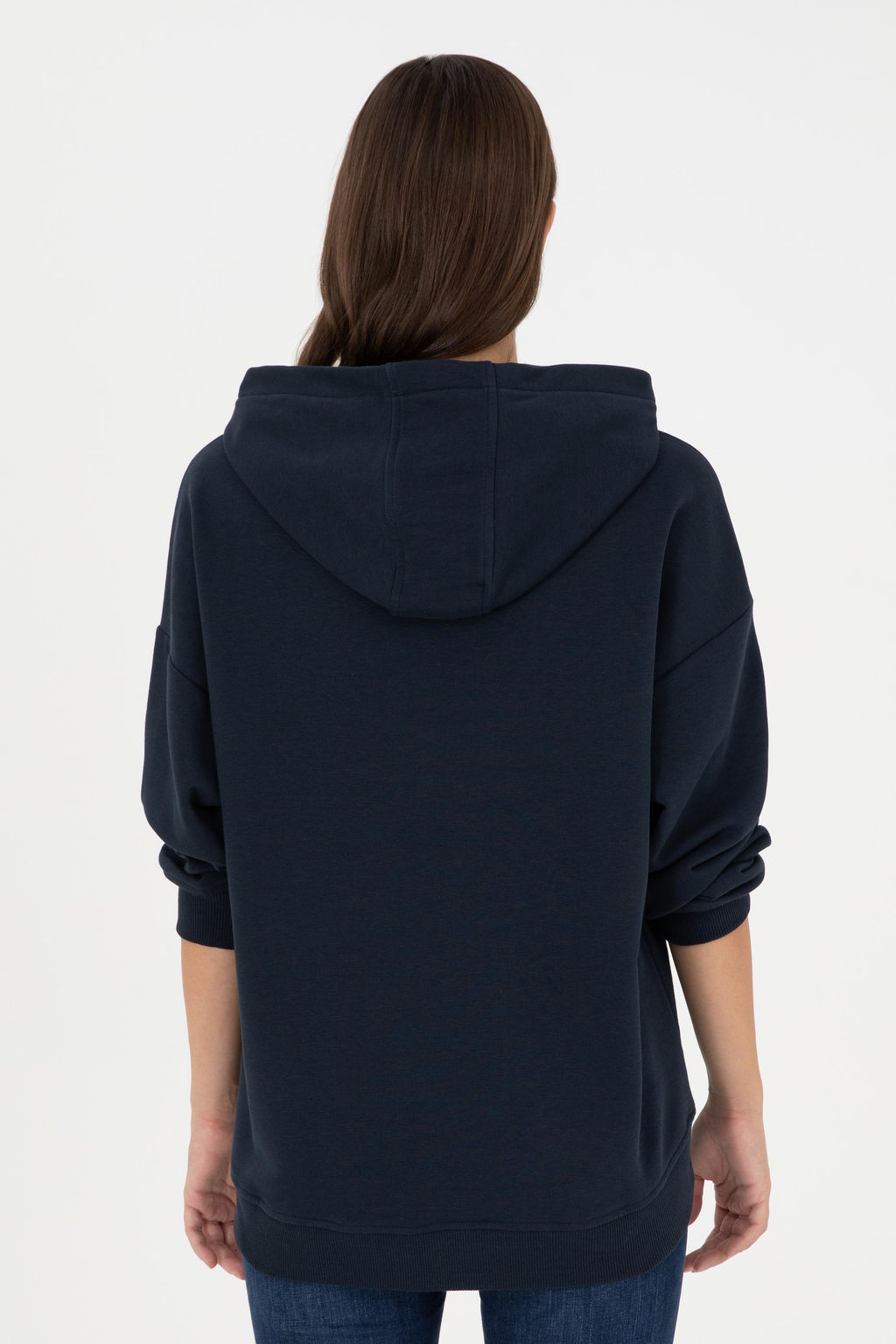 Женский темно-синий свитшот Неожиданная скидка в корзине - U.s. polo assn фото 5