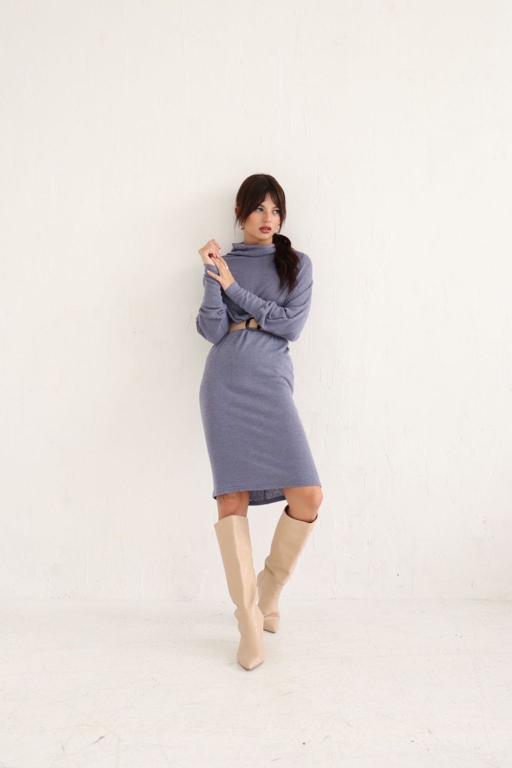 Платье-свитер оверсайз - Martichelli фото 8