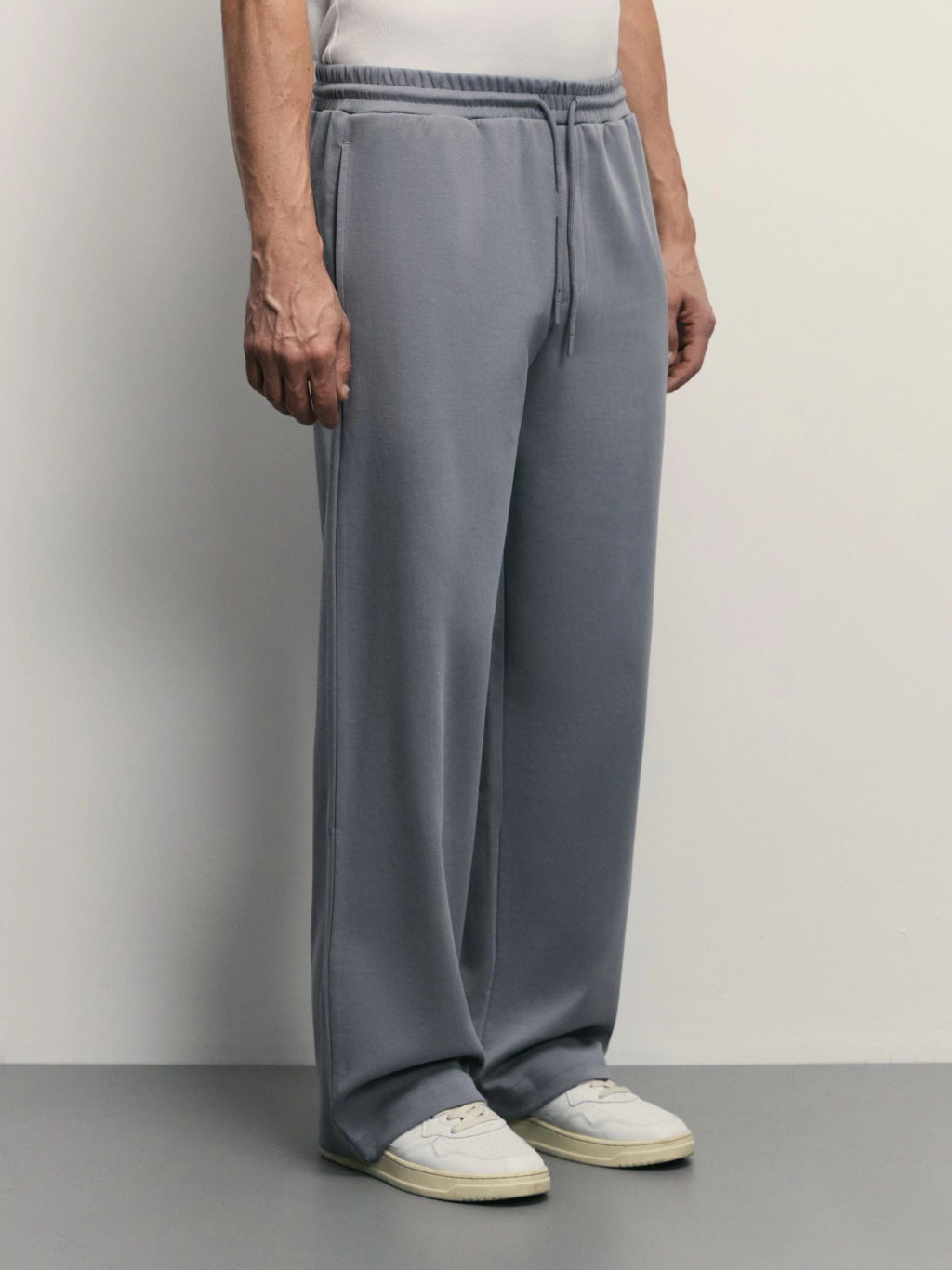 Брюки из хлопка интерлок / Zarina  фото 3