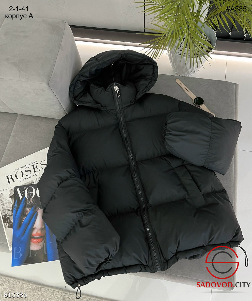 Зимняя женская куртка с капюшоном - Bruno фото 3