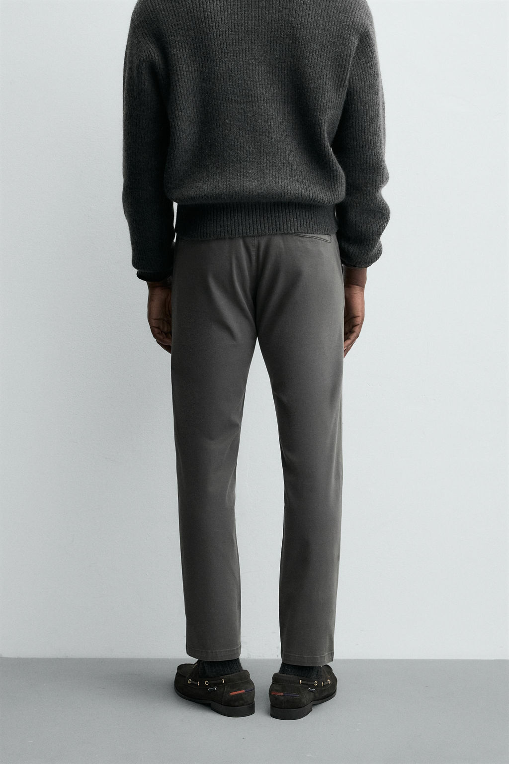 SKINNY FIT CHINO TROUSERS - Zara фото 10