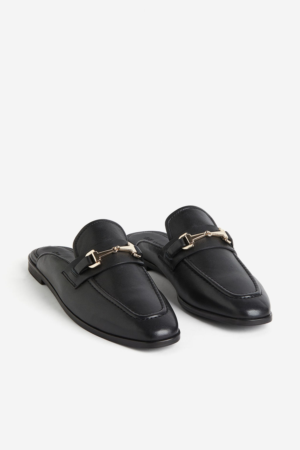 Mocasines estilo mule de piel - H&m фото 3