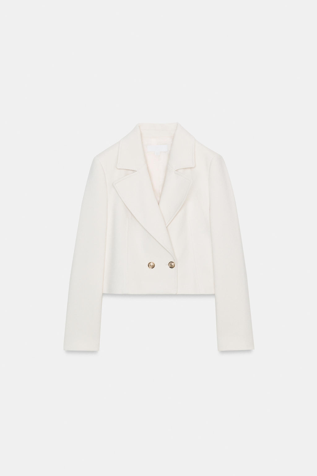 DOUBLE-BREASTED SHORT BLAZER - Zara фото 16