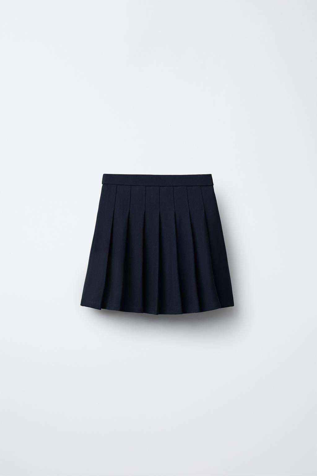 BOX PLEAT SKIRT WITH HEART APPLIQUE - Zara фото 2