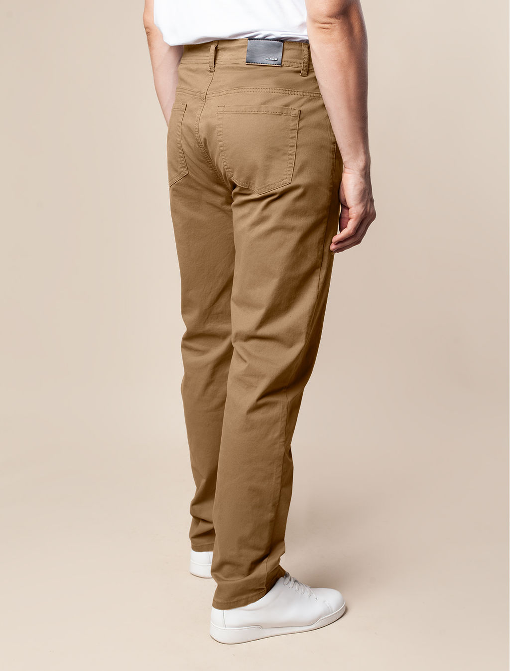 VILATTE / Брюки из плотного хлопка с эластаном  фото 4