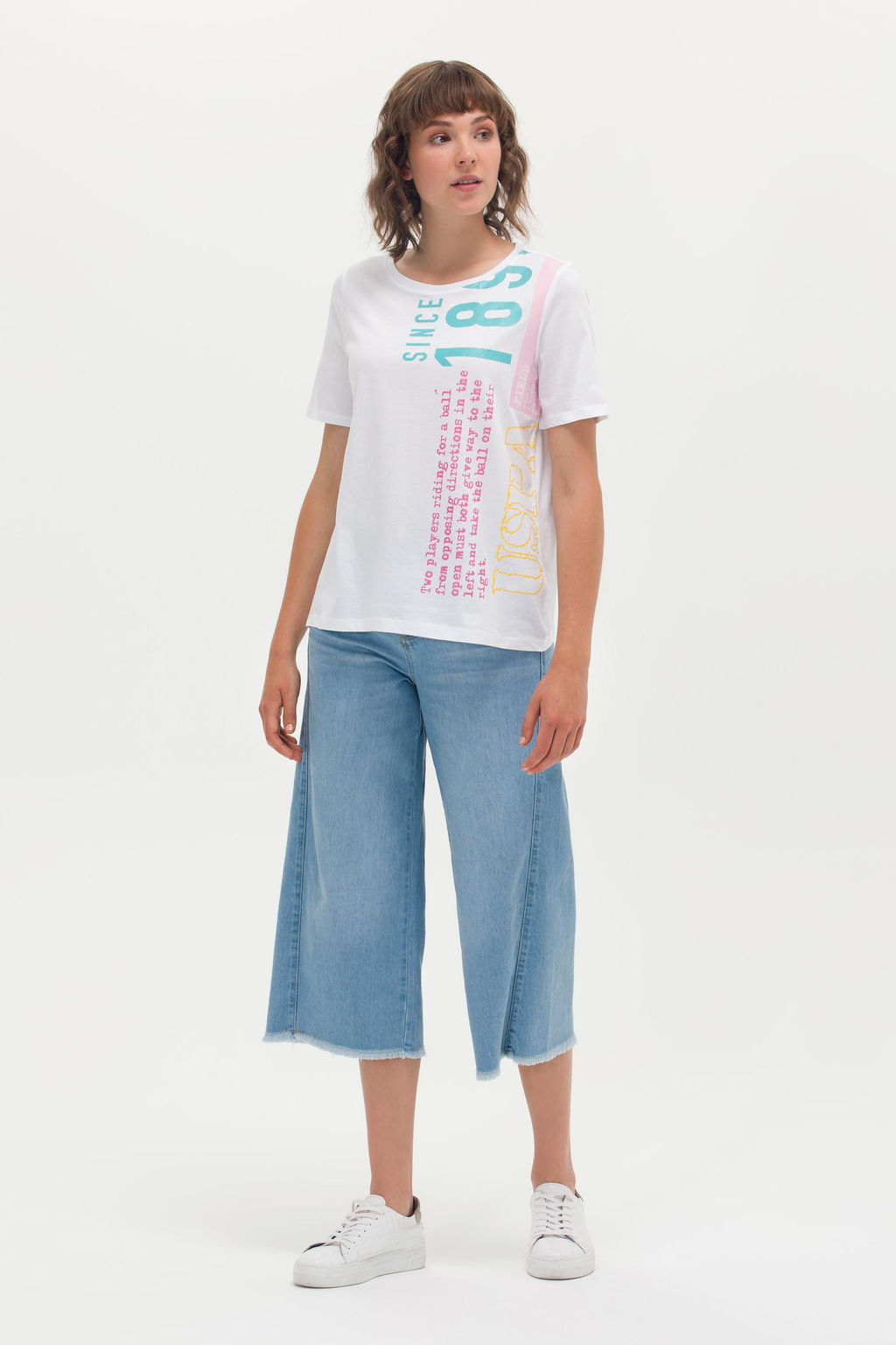 Женская белая футболка - U.s. polo assn фото 11