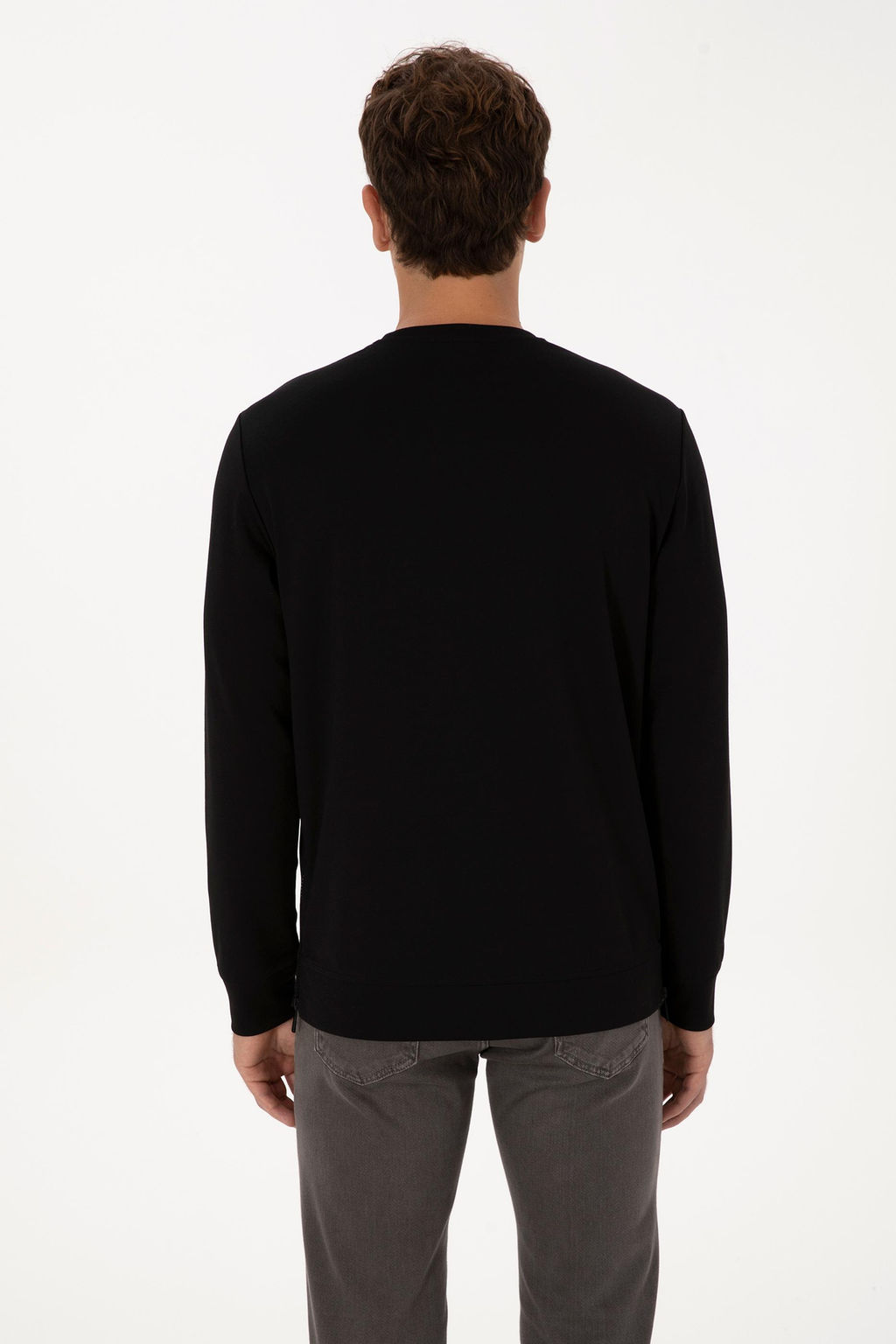 Erkek Siyah Sweatshirt - U.s. polo assn фото 5