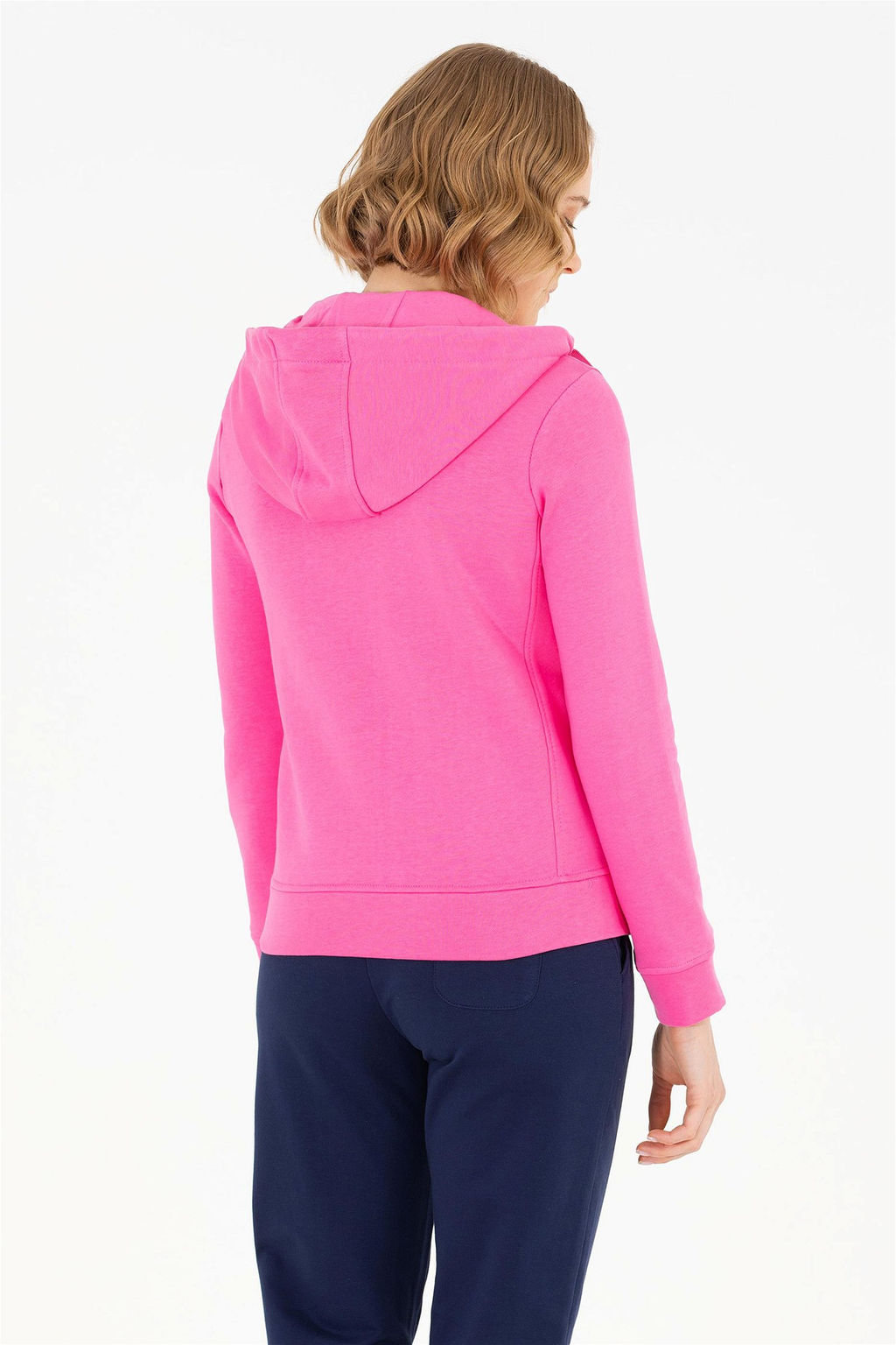 Женская розовая толстовка - U.s. polo assn фото 13