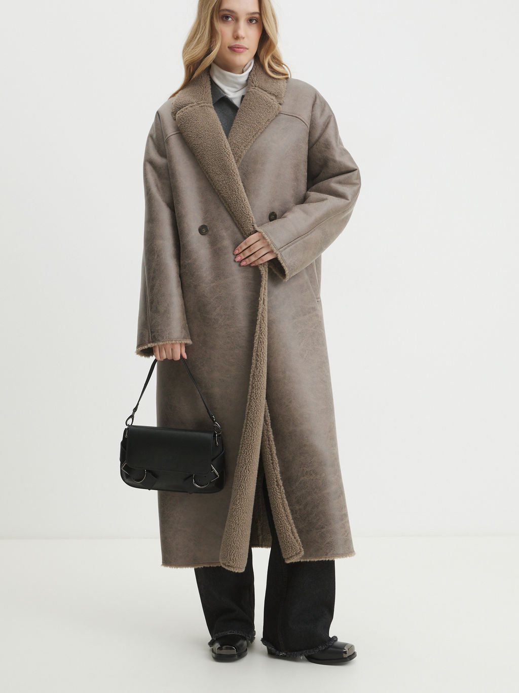 Женская сумка с ручками TENDANCE Артикул 4248464, черный  фото 6