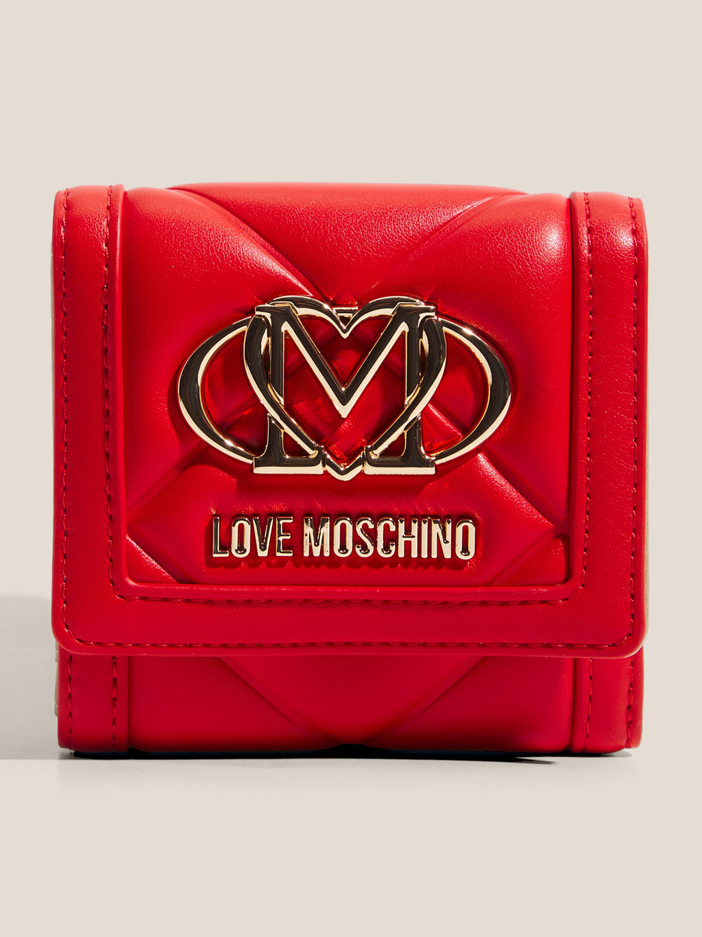 Женское портмоне LOVE MOSCHINO SLG EMBOSSED Q Артикул 4561403, рубиновый