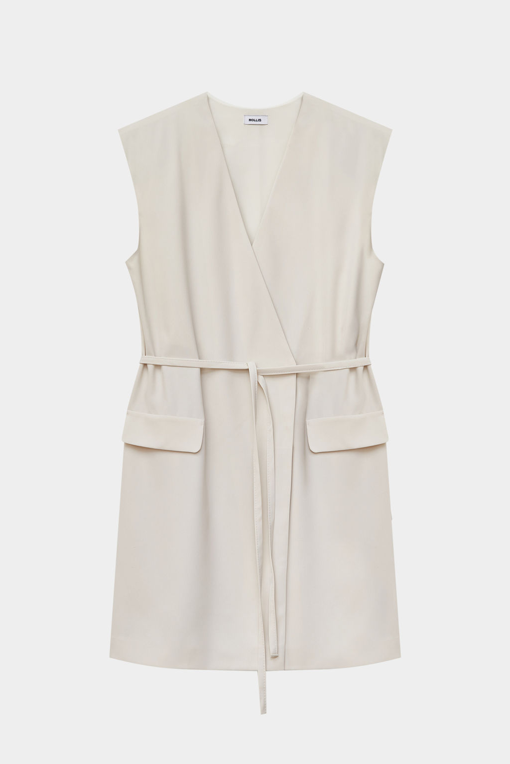 Платье-жилет с тонким поясом - Mollis фото 6