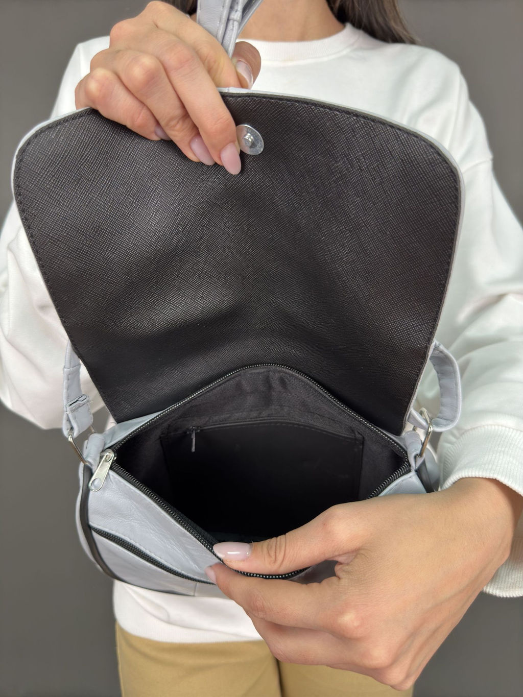 Сумка женская из телячьей кожи