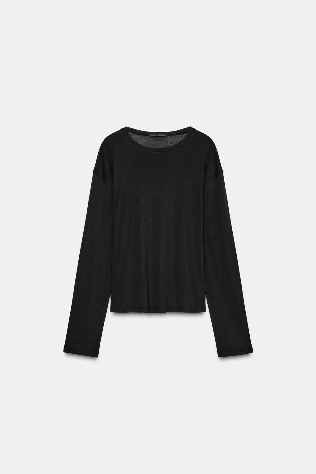 SUPIMA® COTTON OVERSIZED T-SHIRT - Zara фото 4