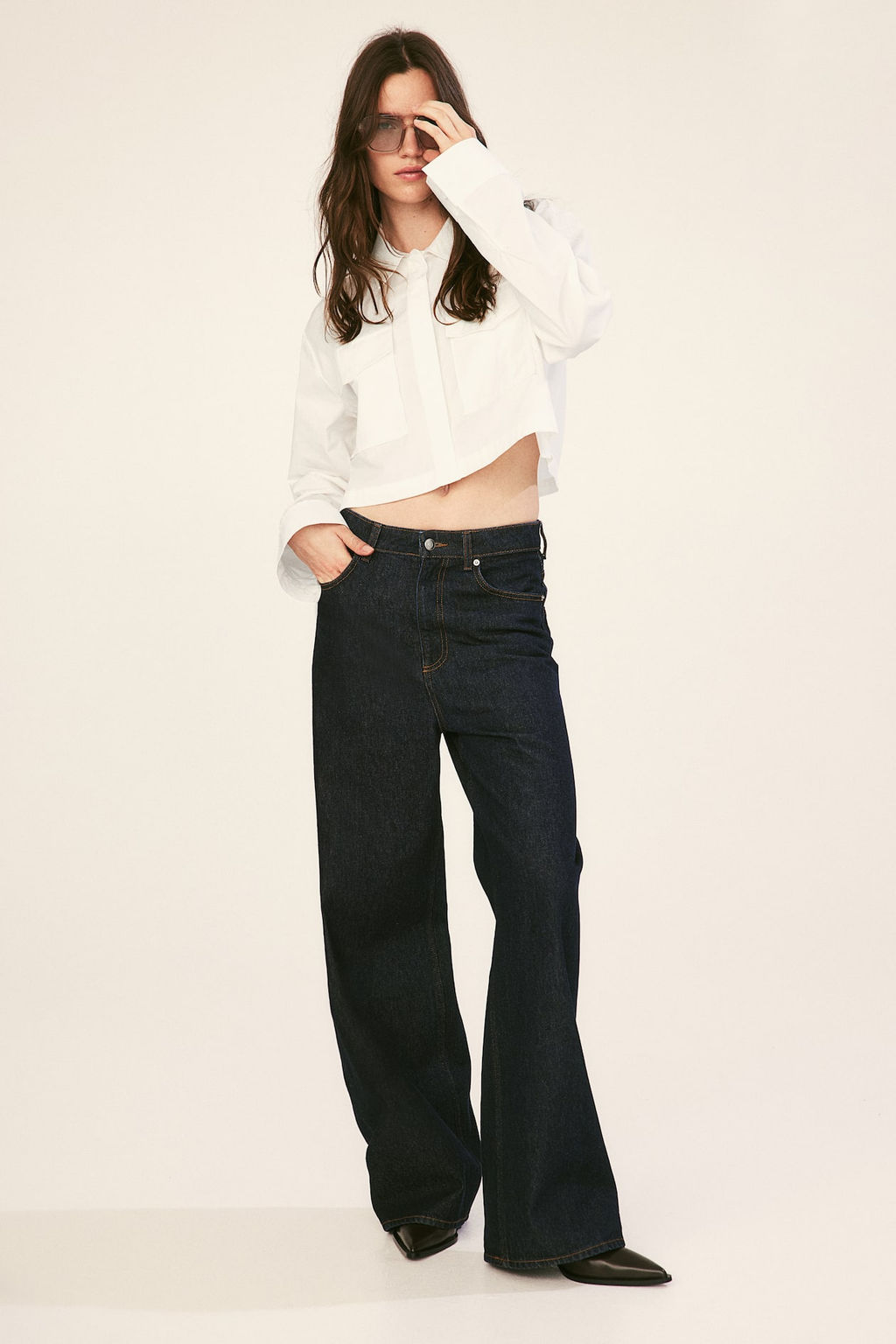 Camisa cargo cropped - H&m фото 2
