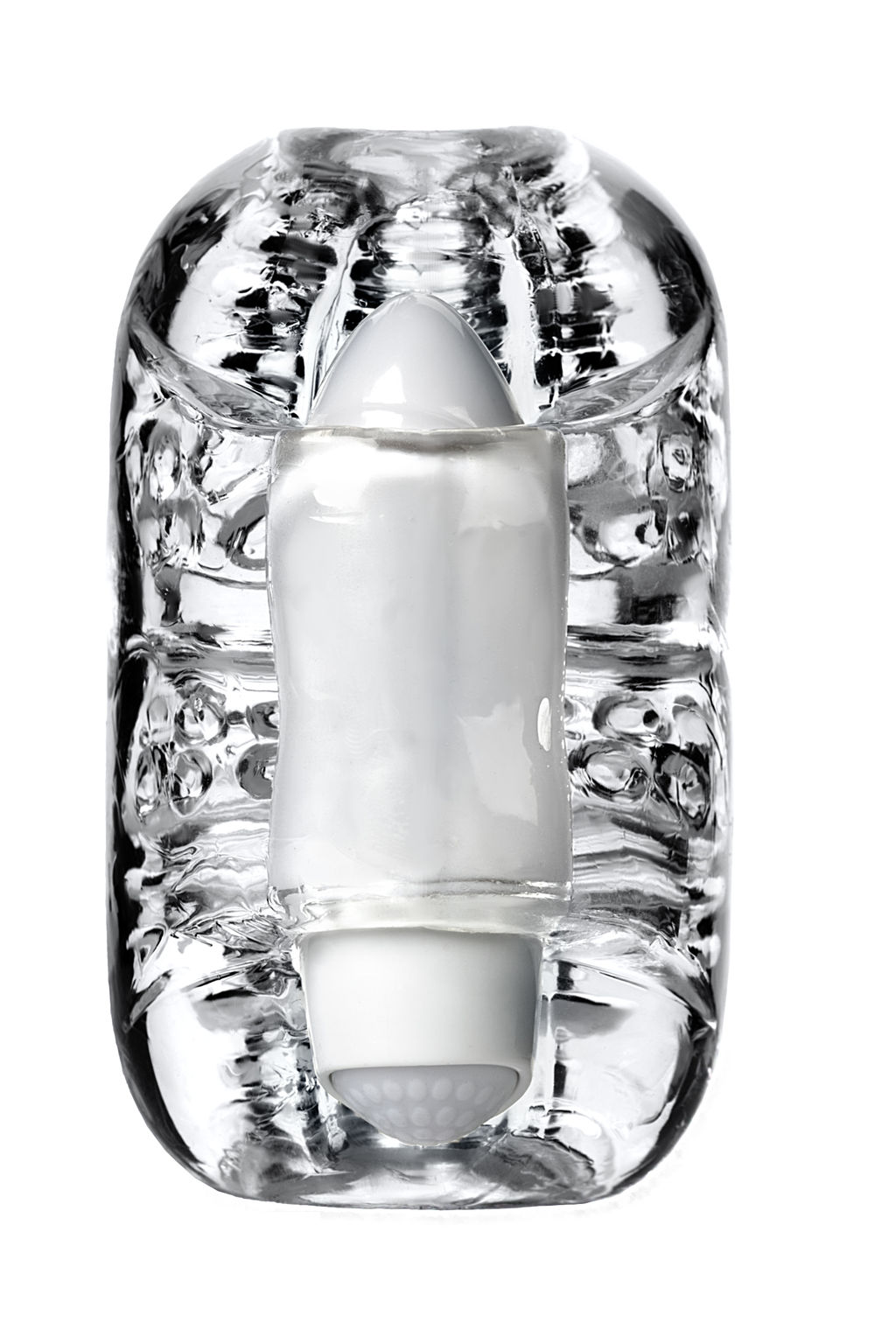 Мастурбатор нереалистичный Lingam by TOYFA Khani, TPE, прозрачный, 9 см