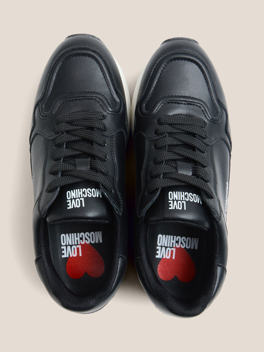Женские кроссовки LOVE MOSCHINO DAILY RUNNING Артикул 4562798, черный  фото 4