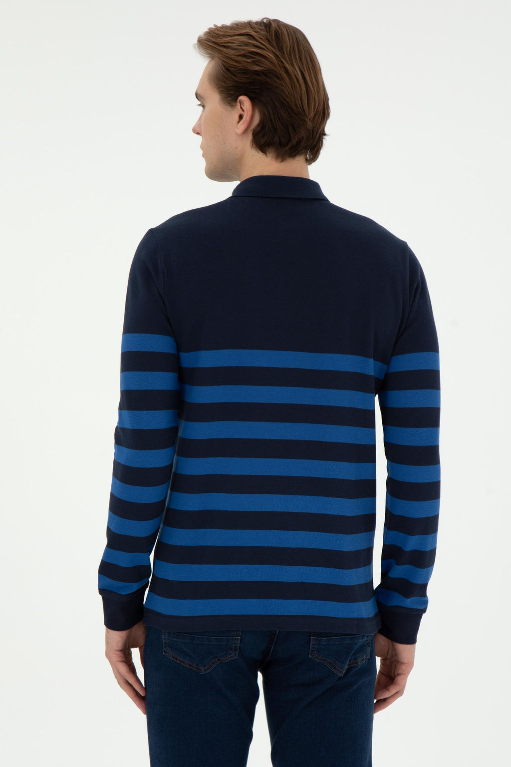 Мужской темно-синий свитшот Неожиданная скидка в корзине - U.s. polo assn фото 5