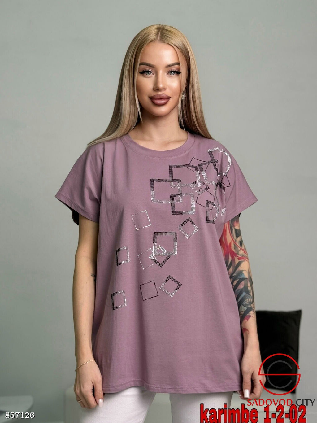 Футболка женская с принтом - Fiona фото 9