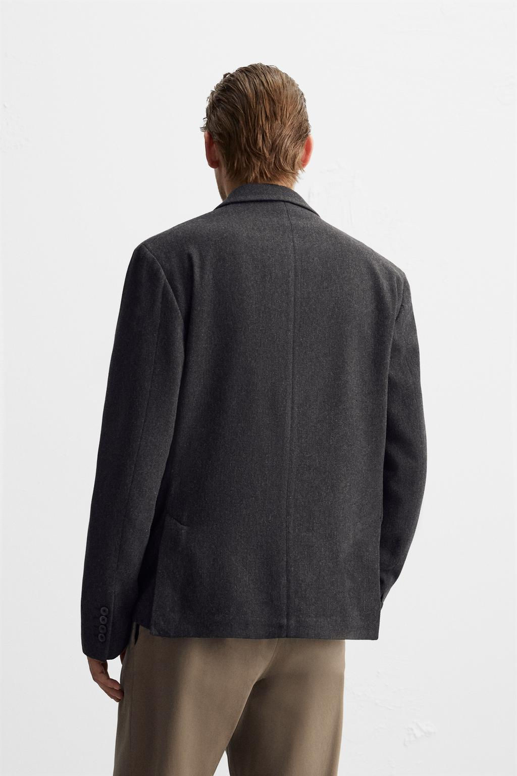 FLANNEL BLAZER - Zara фото 3