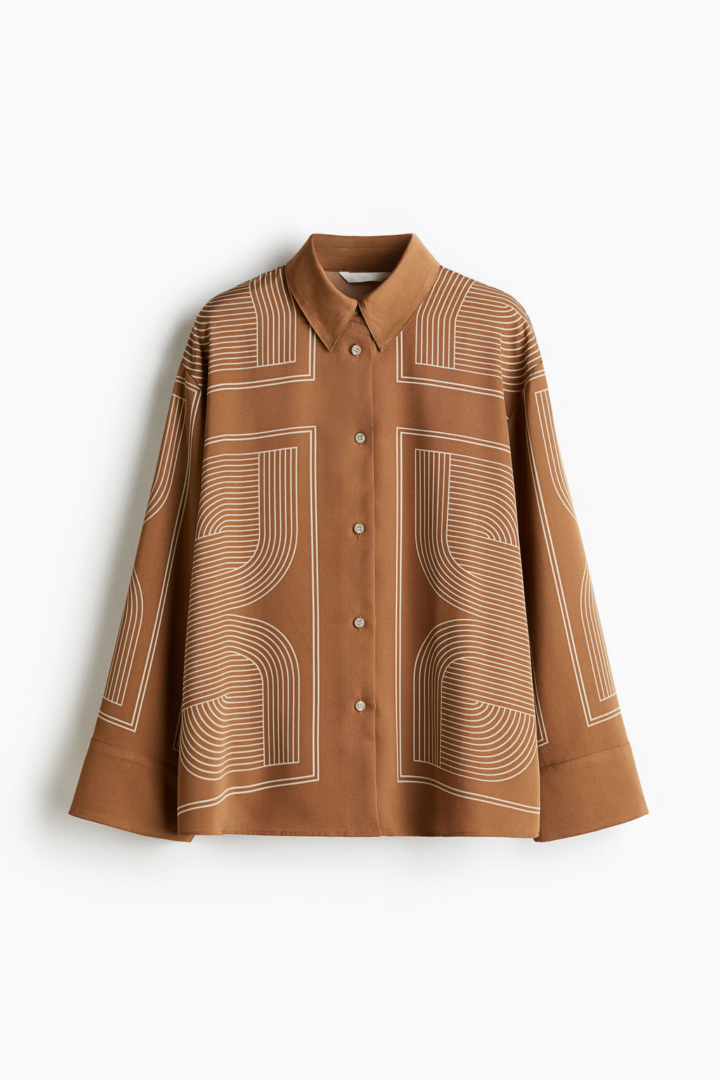 Camisa oversize de sarga