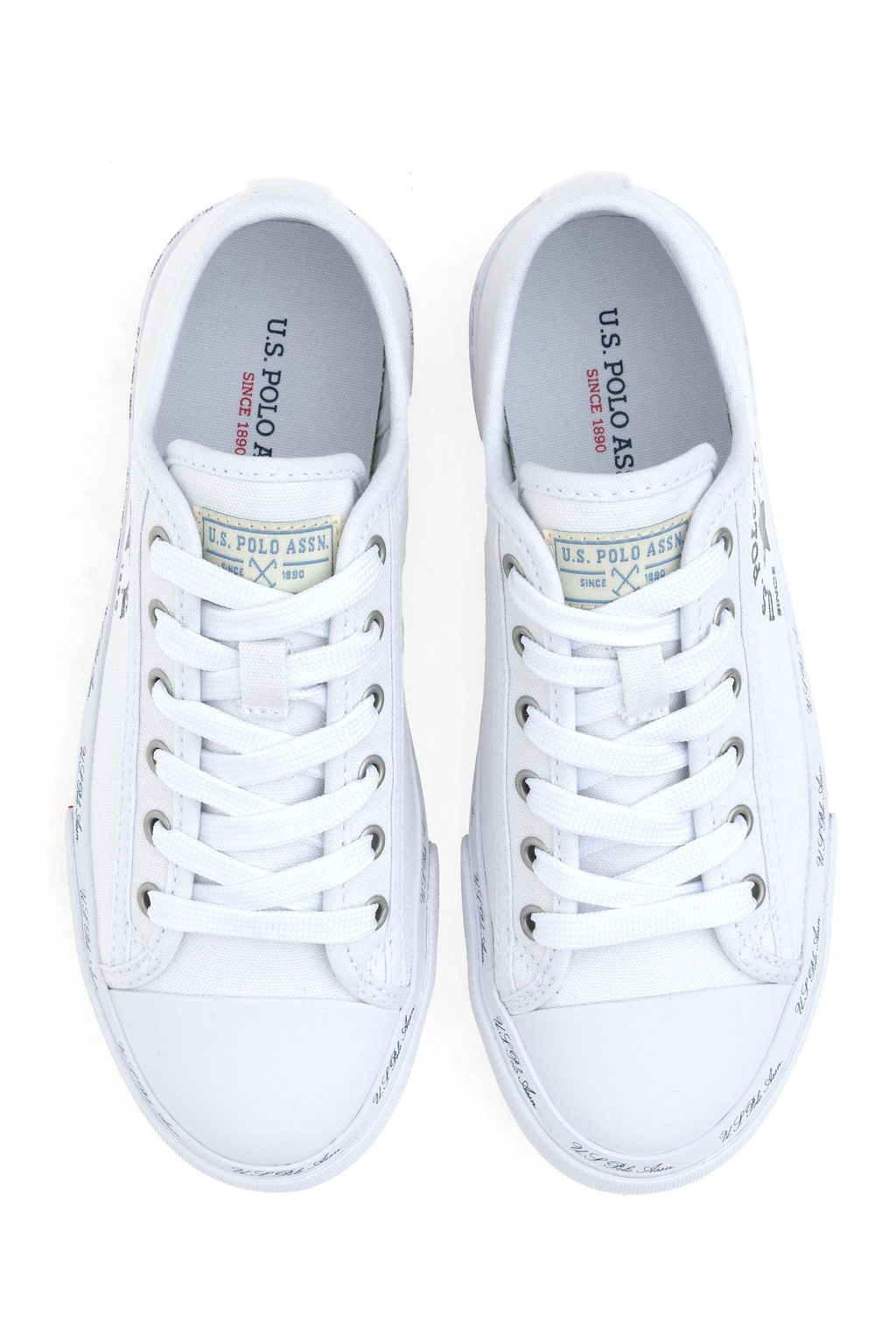 Kad_n Beyaz Ayakkab_ Sepette S_rpriz _ndirim - U.s. polo assn фото 6