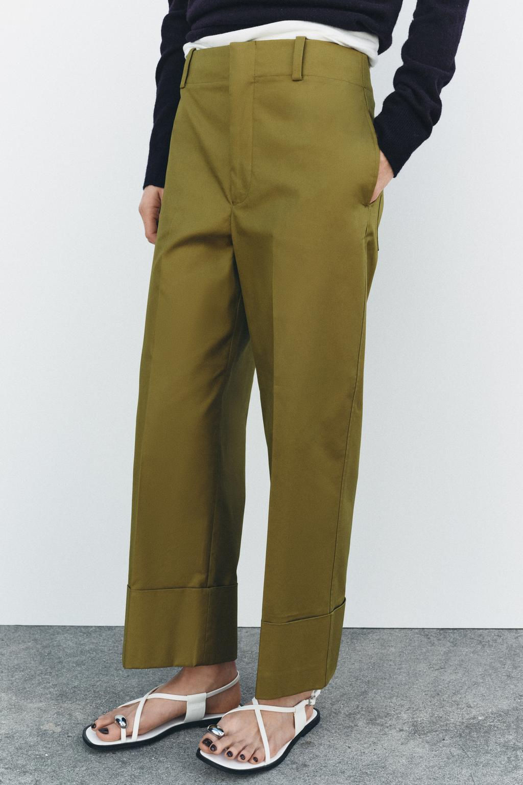 ZW COLLECTION CHINO TROUSERS - Zara фото 10
