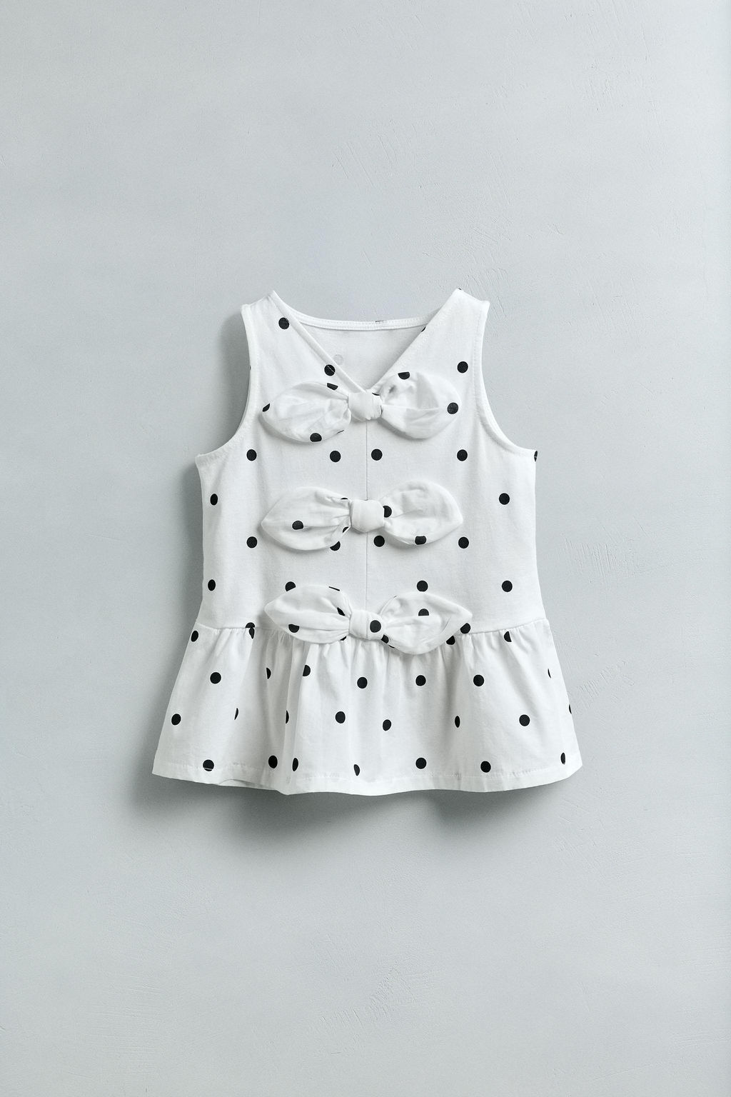 CONTRAST T-SHIRT WITH BOWS - Zara фото 5