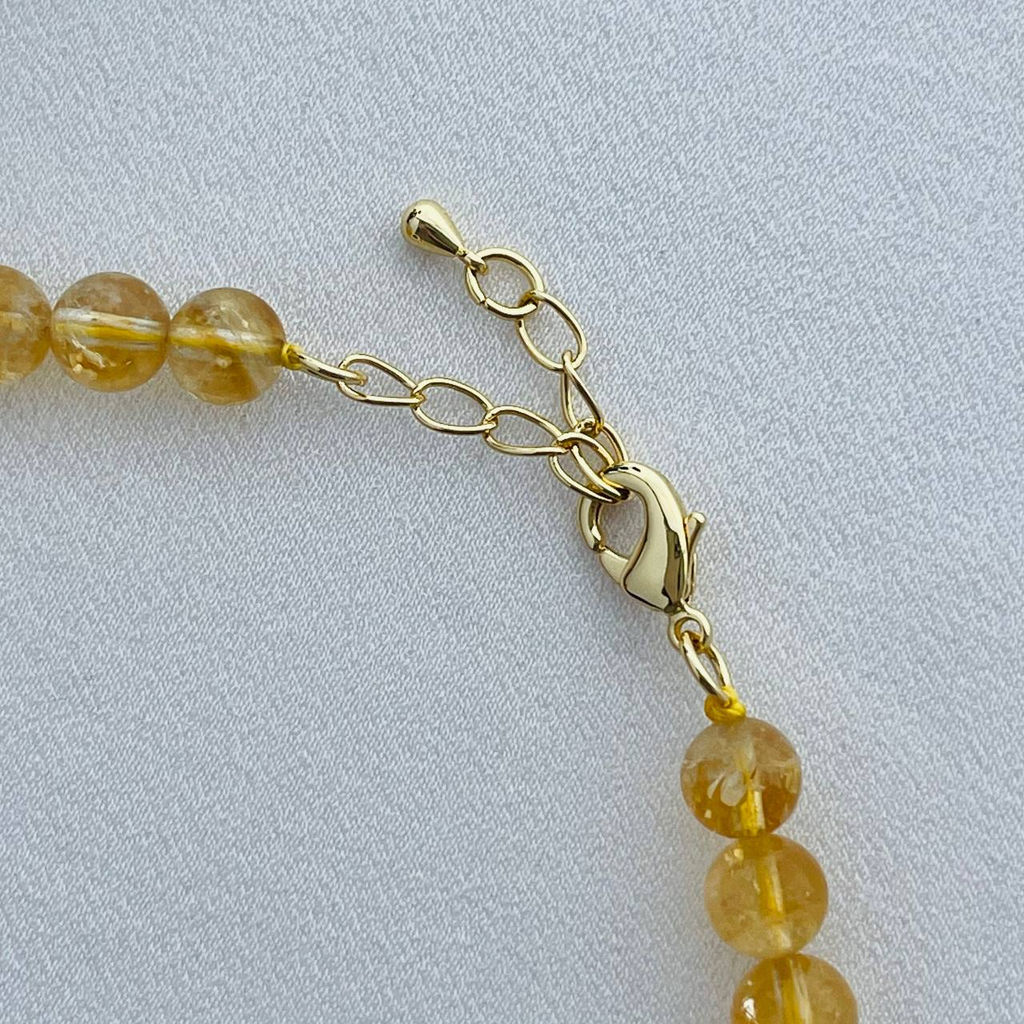 Бусы из Цитрина