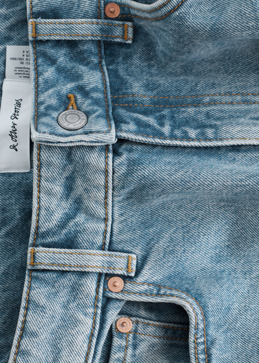 Vaqueros con corte ajustado al tobillo - H&m фото 5