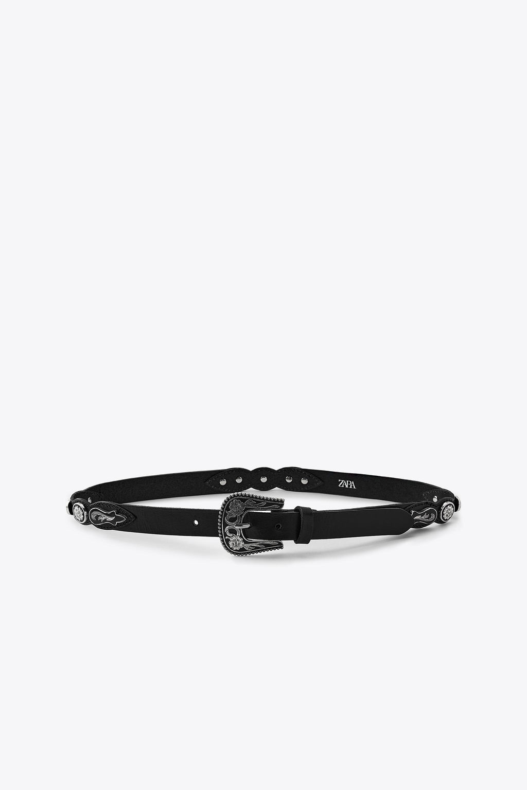COWBOY LEATHER BELT - Zara фото 3