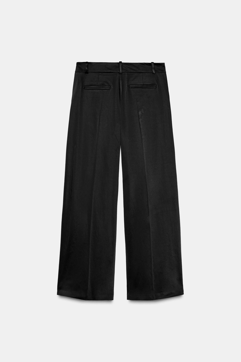 ZW COLLECTION SATIN TROUSERS WITH DARTS - Zara фото 10