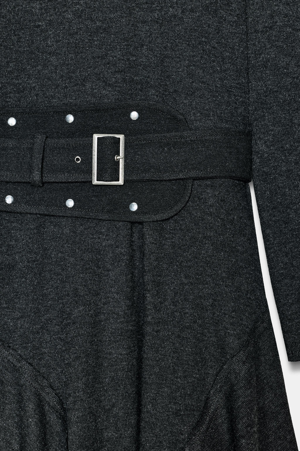 ASYMMETRIC MIDI DRESS - Zara фото 3