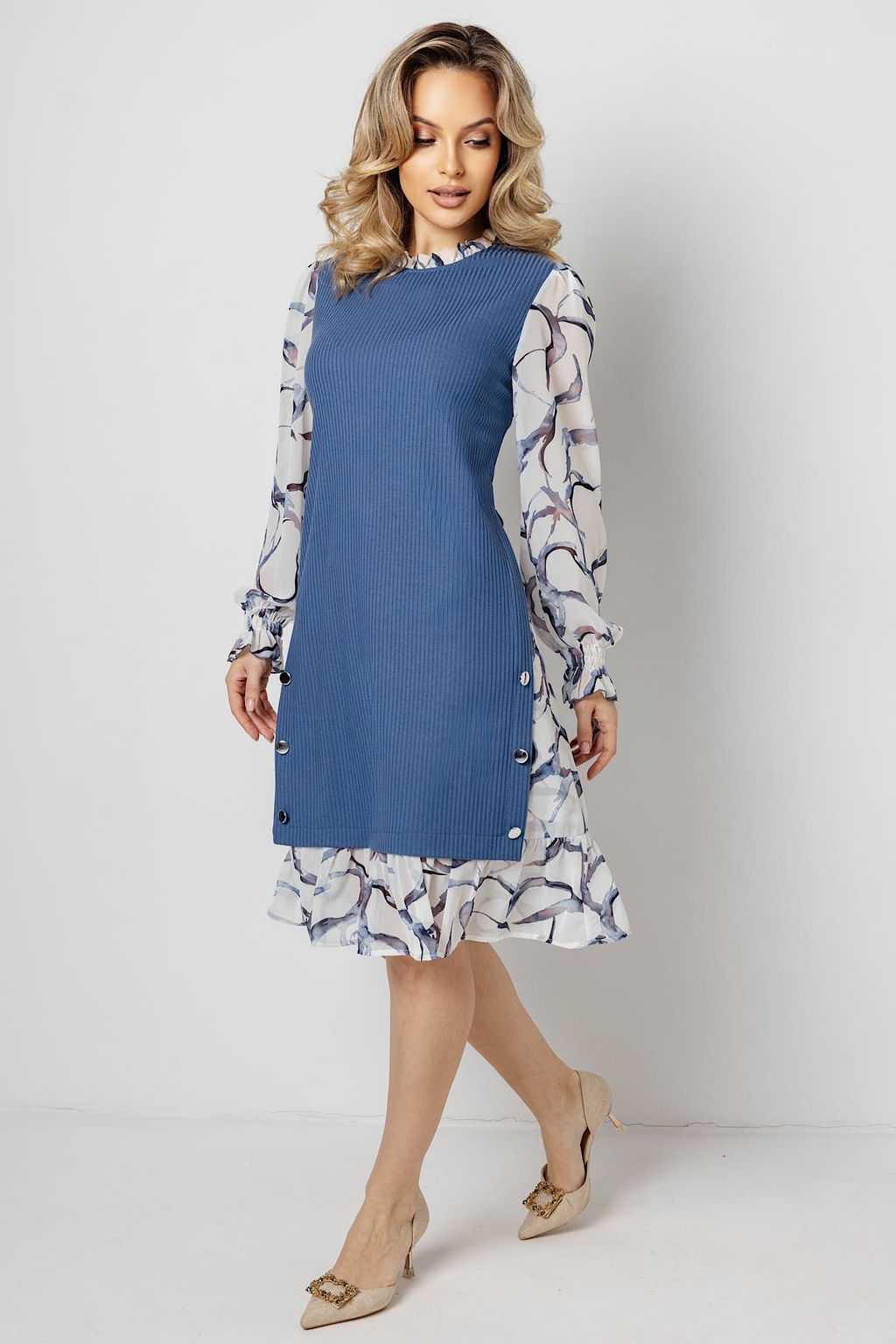 Платье женское 6165/12/Джинсовый