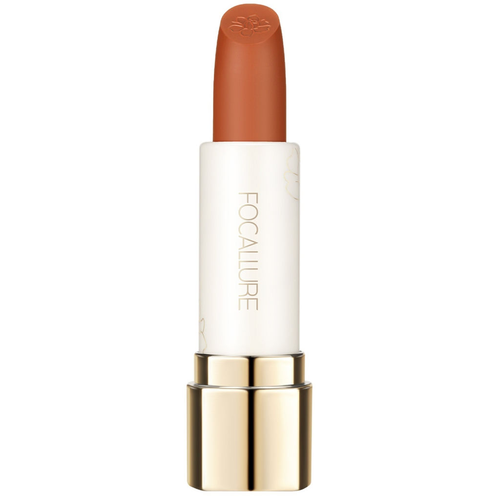 FOCALLURE Помада для губ Pure Matte Lipstick тон 104 карамельный, 3,7 г