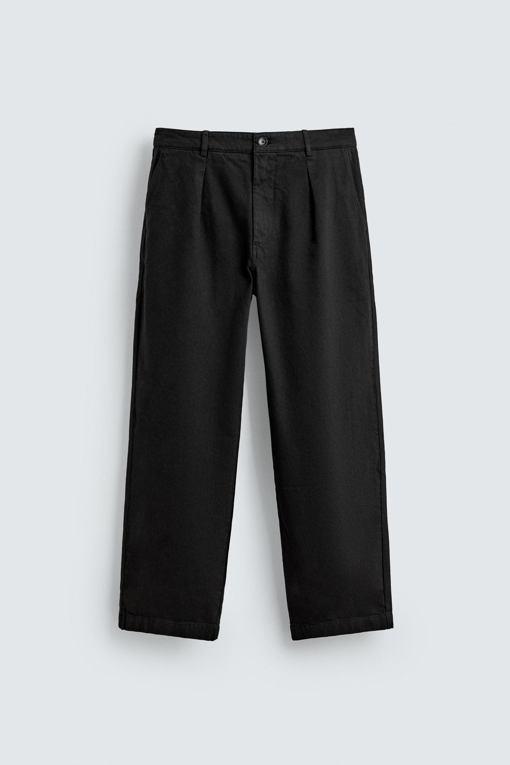 PLEATED RELAXED FIT TROUSERS - Zara фото 5