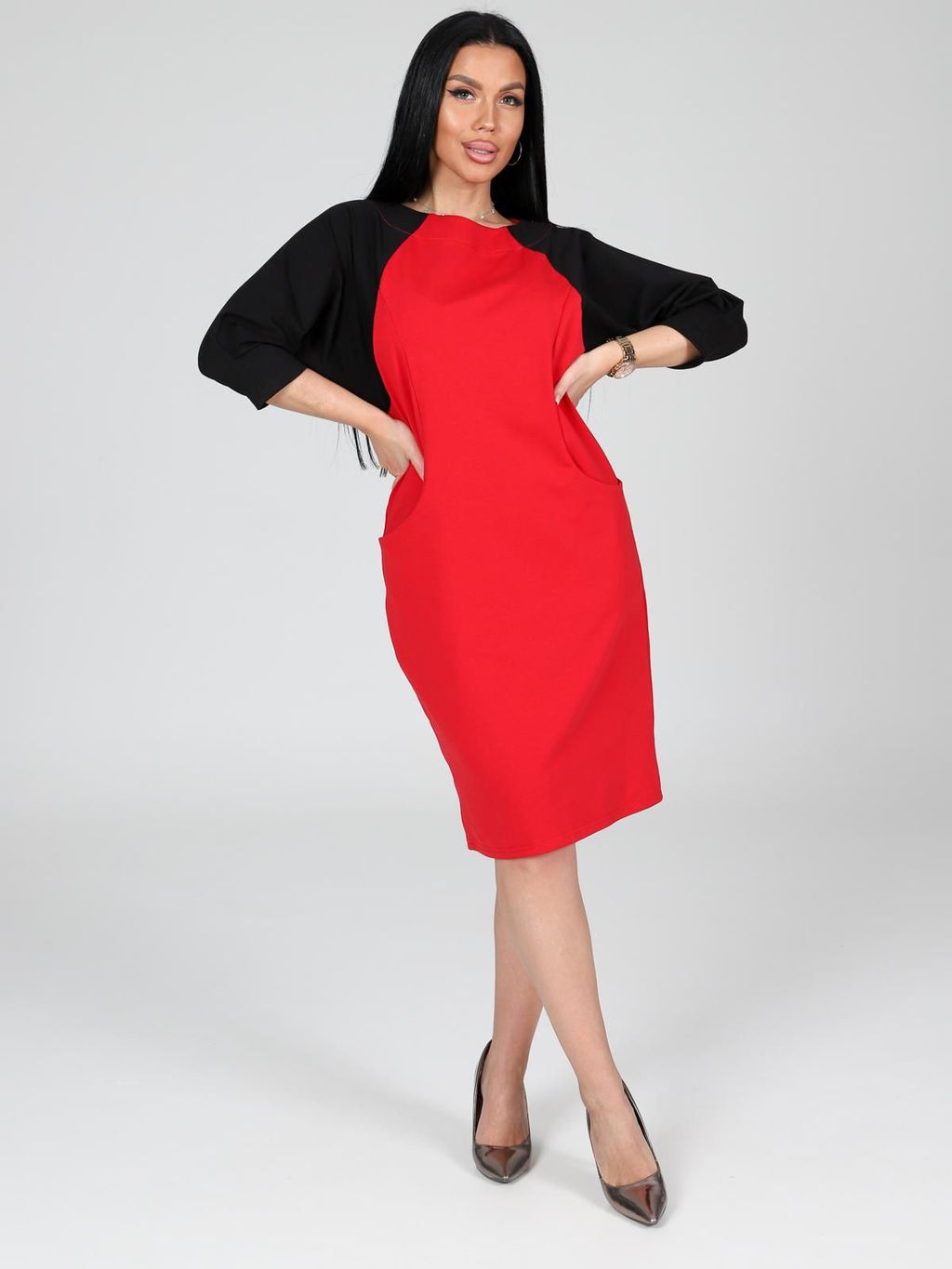 IV-CAPRIZ Воксель - платье из футера с лайкрой  фото 8