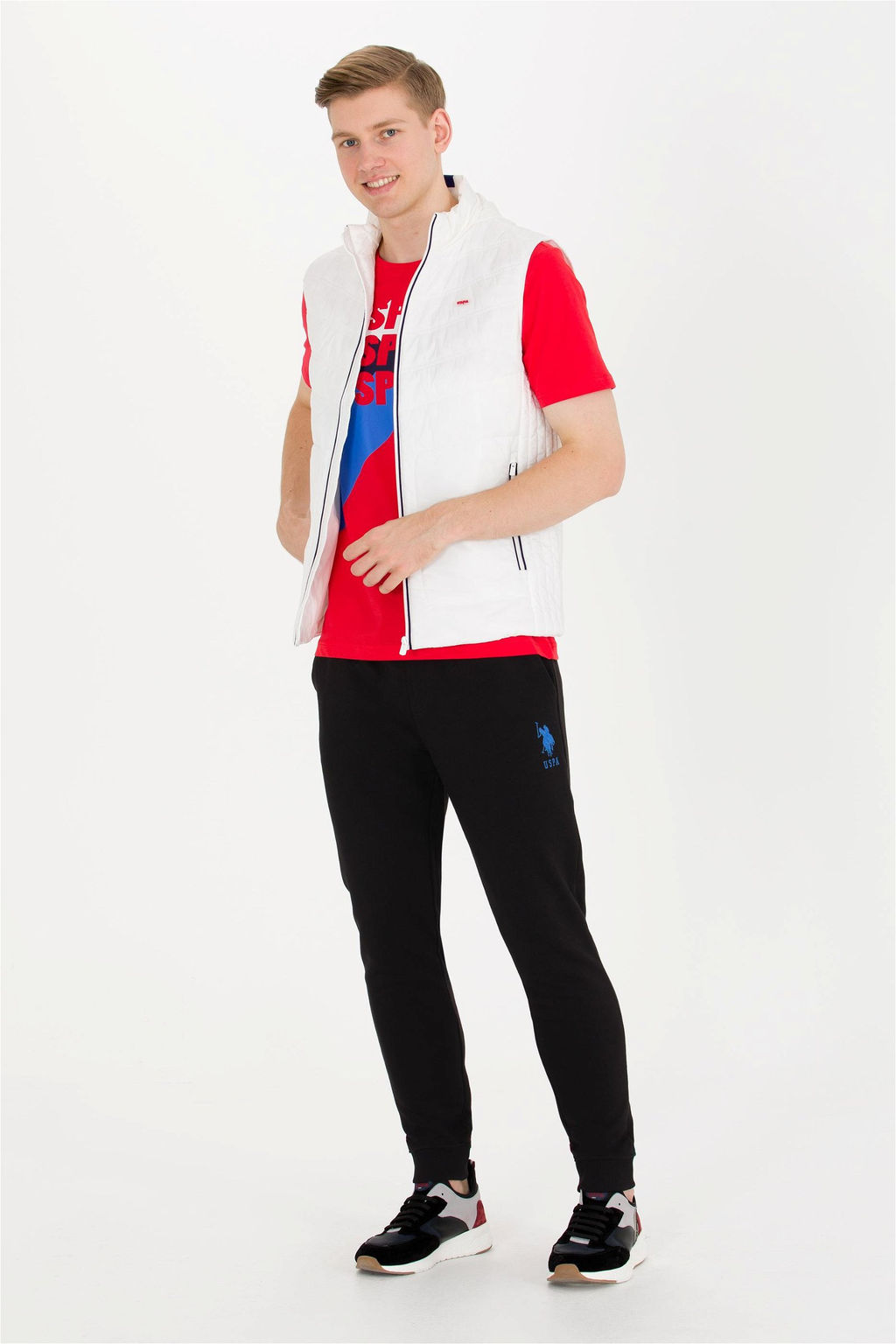 Мужской белый жилет Неожиданная скидка в корзине - U.s. polo assn фото 5