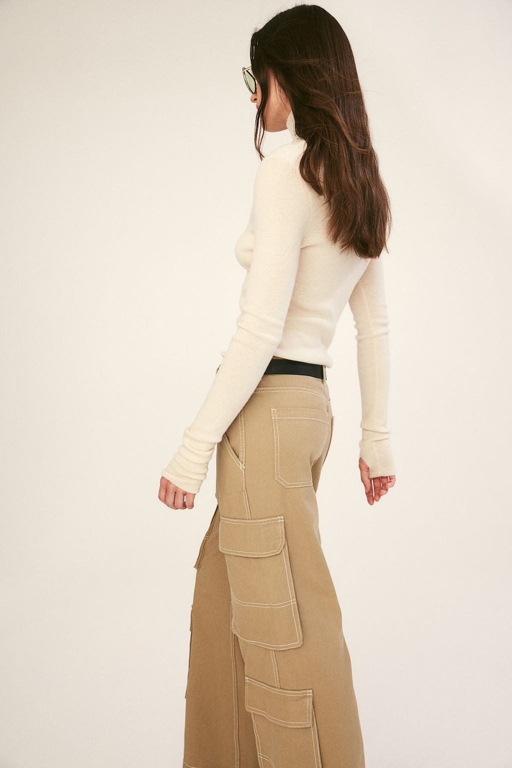 Pantalon cargo holgado - H&m фото 3