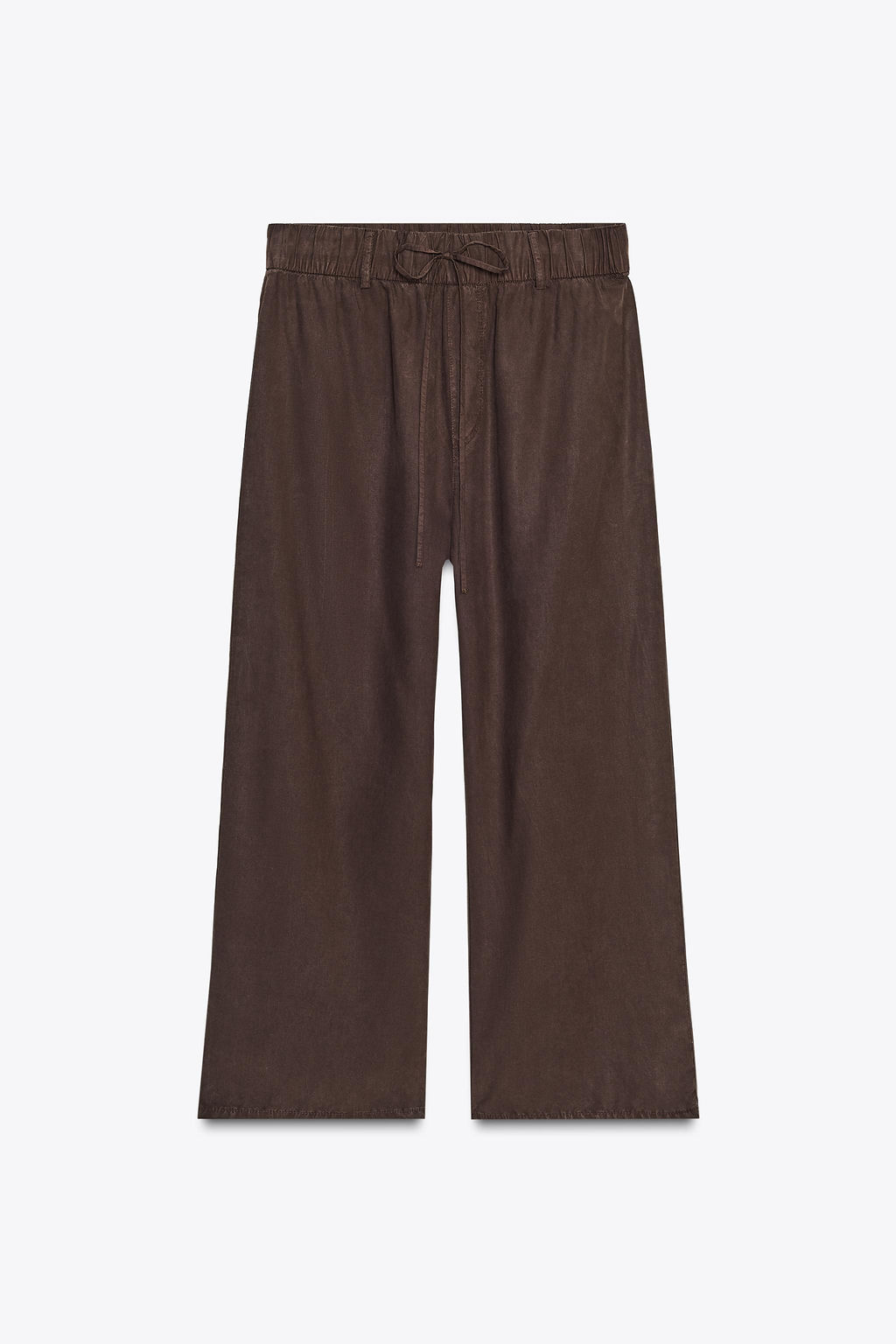 FLOWING CROP TROUSERS - Zara фото 6