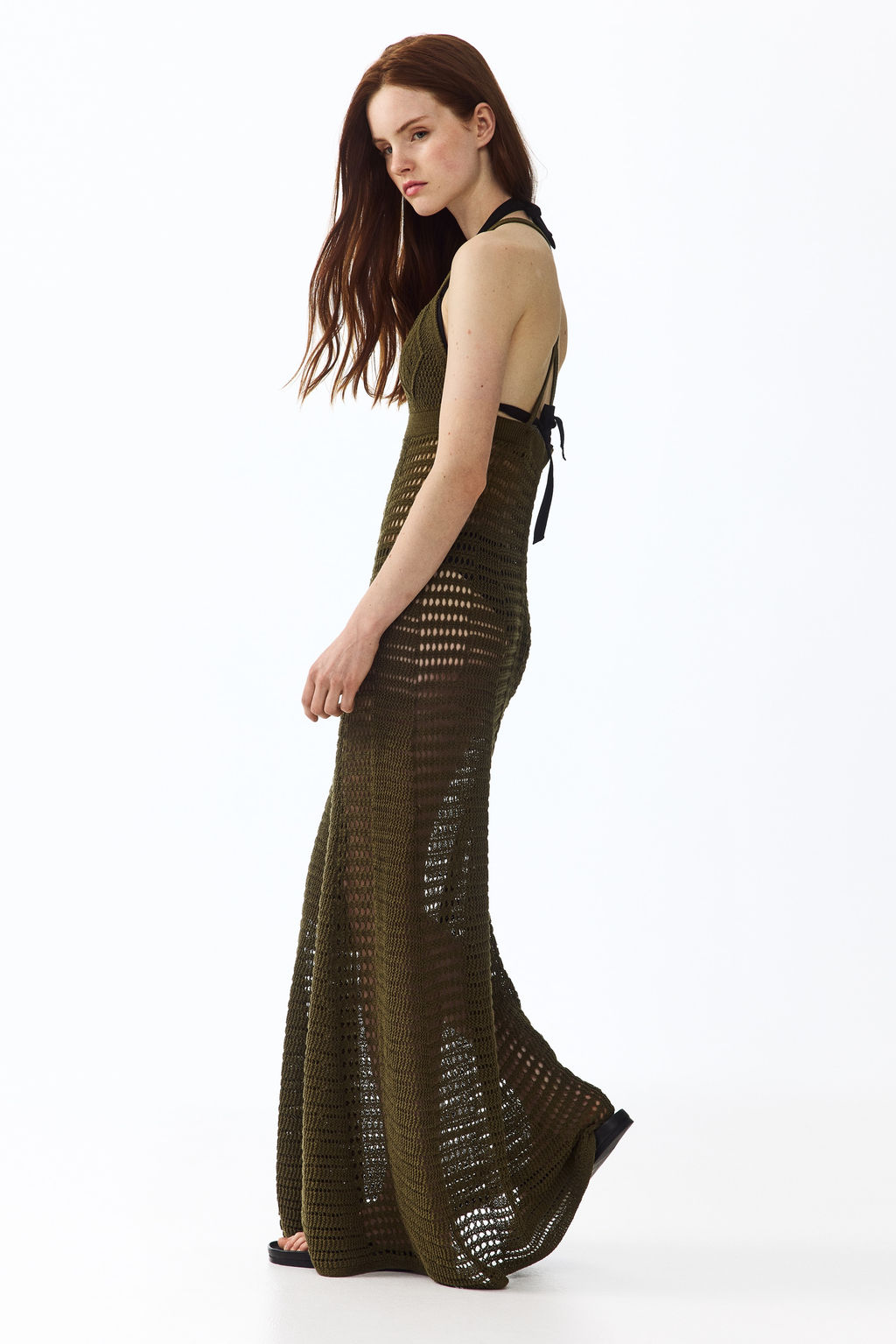 Maxivestido efecto crochet - H&m фото 8